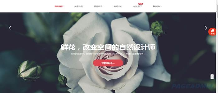 鲜花网站模板.jpg 鲜花网站模板.jpg