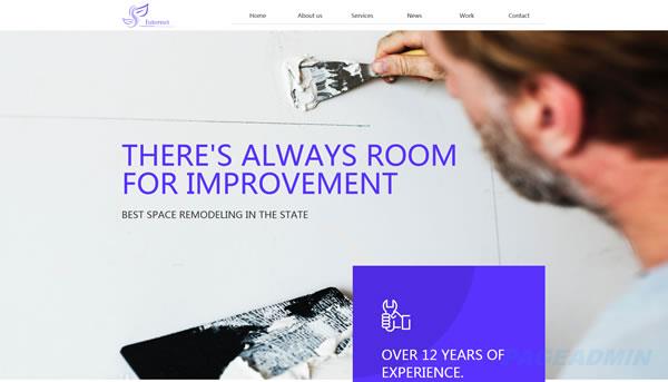 室内装修网站模板T2698.jpg 室内装修网站模板T2698.jpg