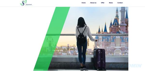 旅游观光网站模板T2701.jpg 旅游观光网站模板T2701.jpg